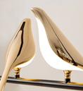 Load image into Gallery viewer, Modern LED Gold Magpie Bird Ceiling Chandelier
