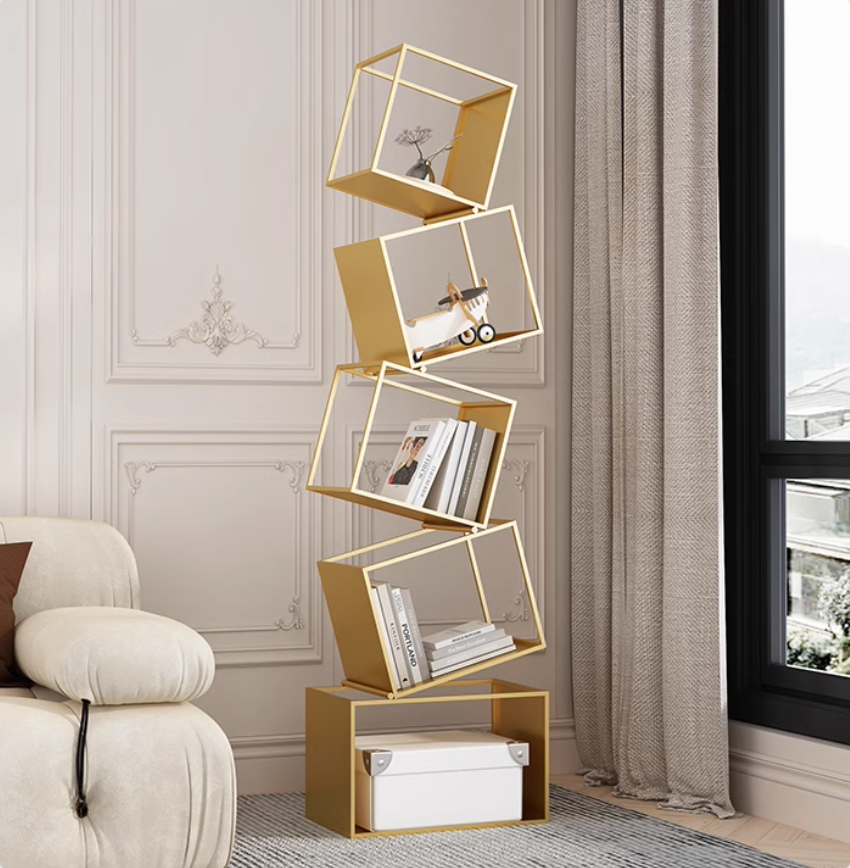 Modern Industrial Bookcase