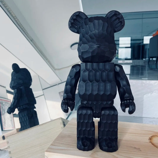 Fujiwara Hiroshi BE@RBRICK 400% - Ebony Lightning