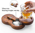 Load image into Gallery viewer, Wooden Whiskey Cigar Ashtray
