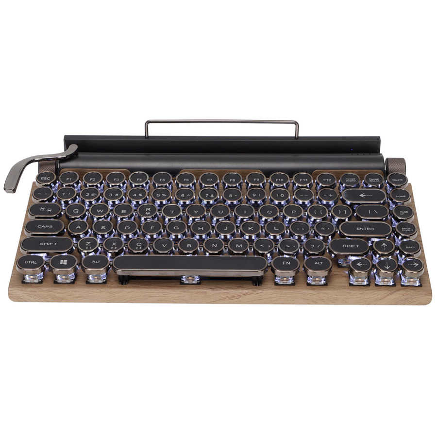 Retro Mechanical Typewriter Keyboard