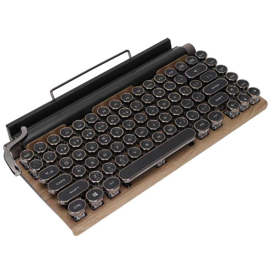 Retro Mechanical Typewriter Keyboard