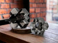 Load image into Gallery viewer, Geometric Cross Crystal Sculptures
