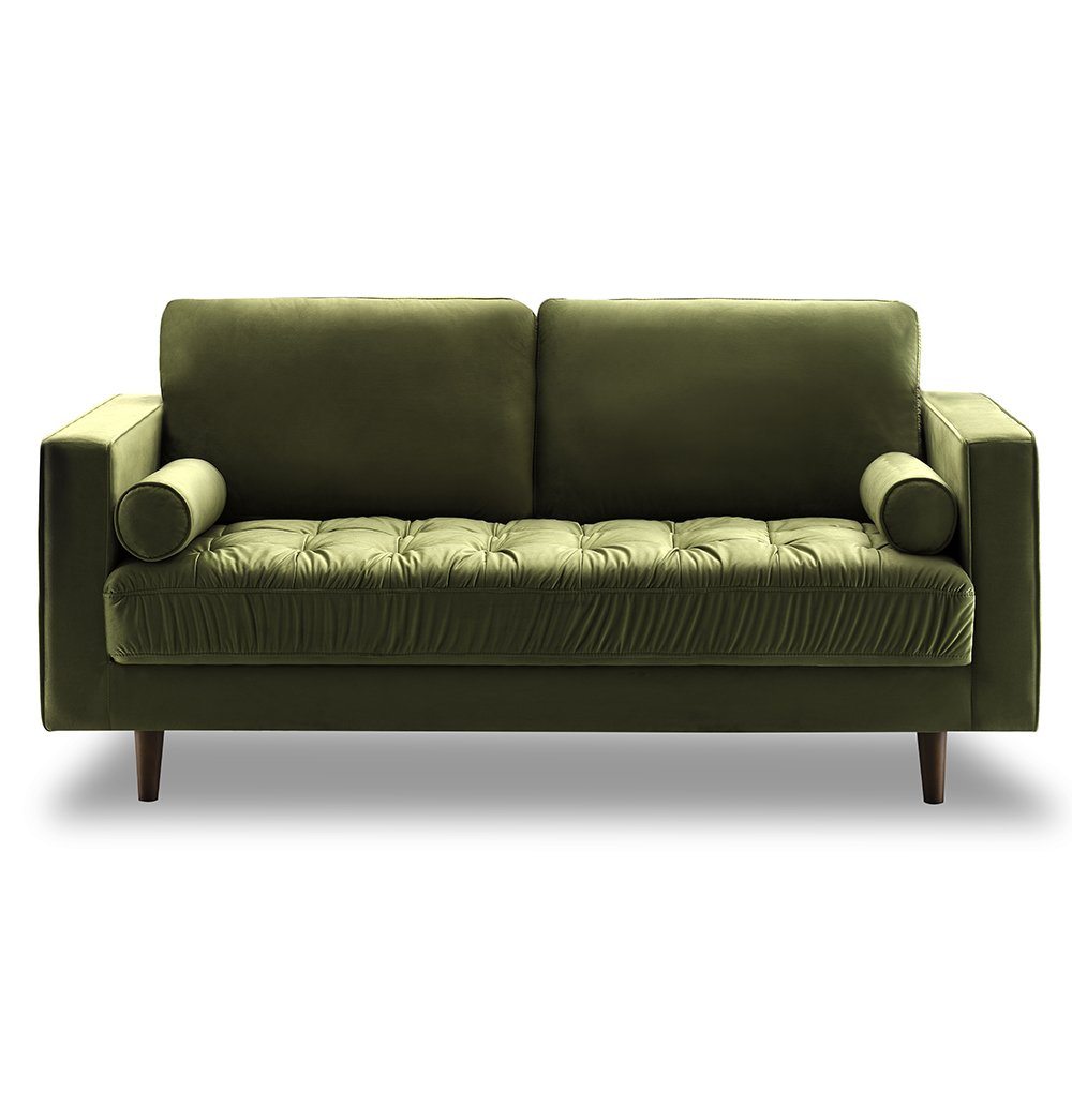 Bente Tufted Velvet Loveseat