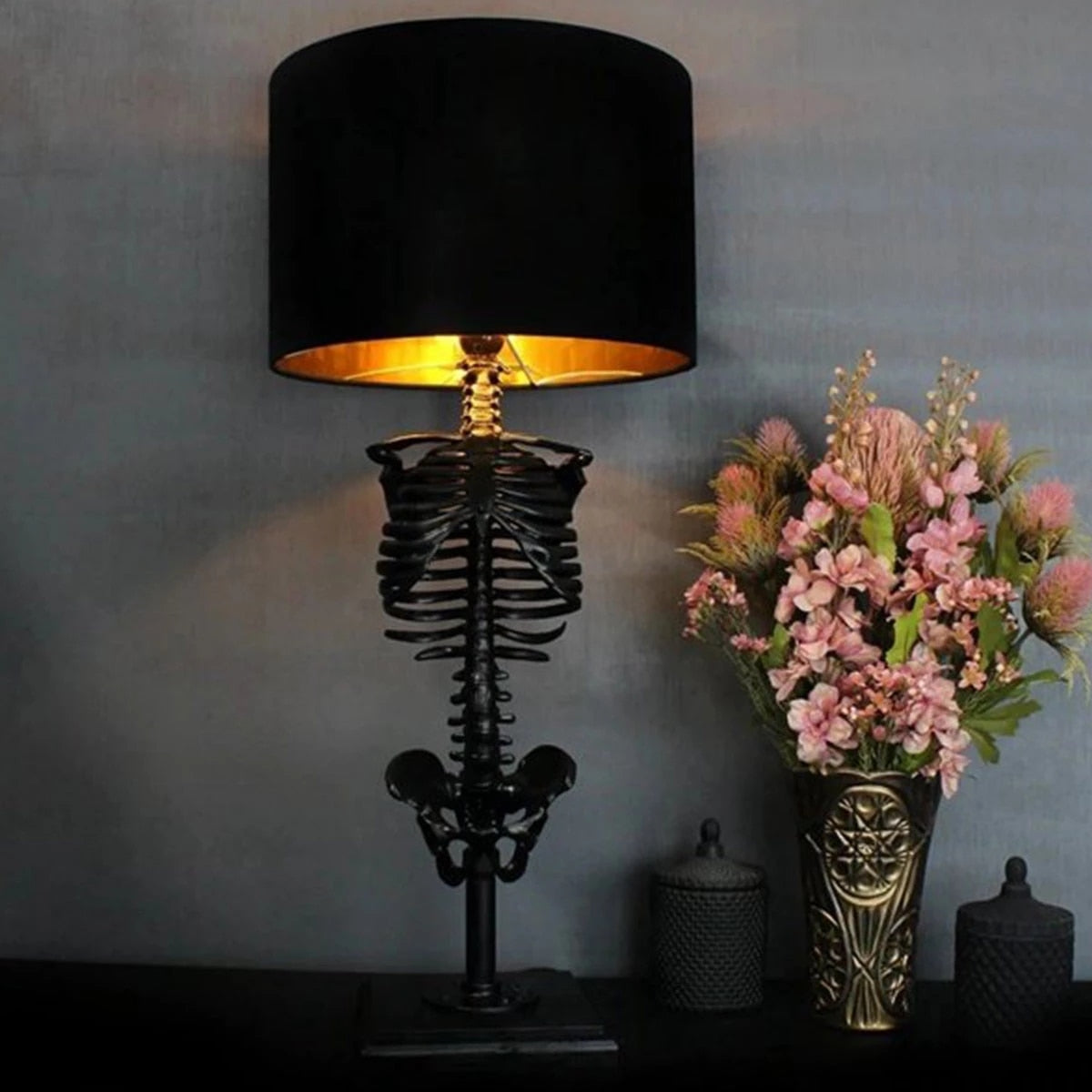 Skeleton Table Lamp