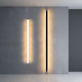 Load image into Gallery viewer, Modern Black LED Strip Wall Light
