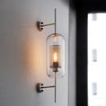 Load image into Gallery viewer, Industrail Glass Wall Lamp
