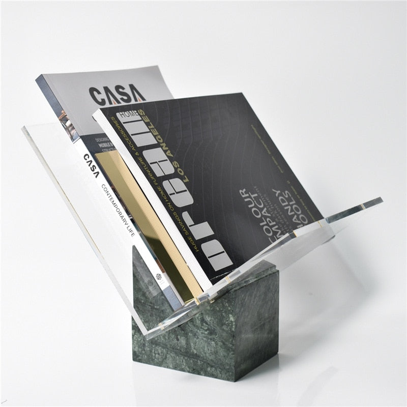 Modern Marble Acrylic Organizer